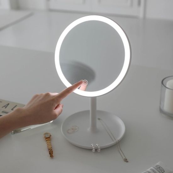 무아스 퓨어 메이크업 무선 LED 거울 화장조명