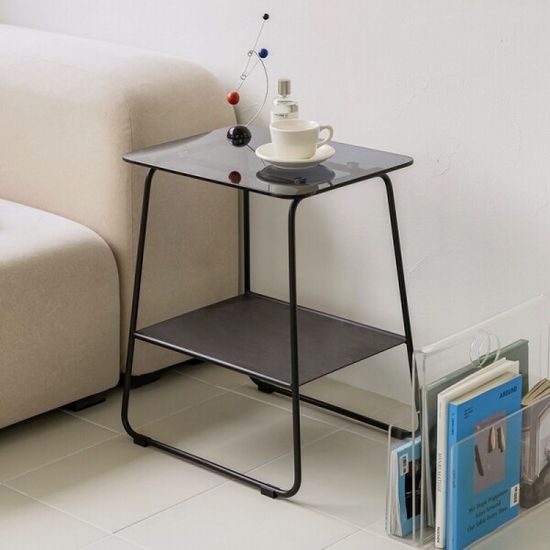 심플 블랙무드 사이드 테이블