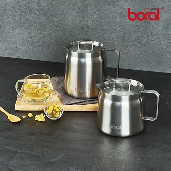 보랄 2L 스테인레스 스틸 케틀팟 주전자 BR-KTP20L