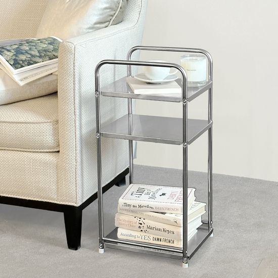 선반 미니협탁 3단 침대옆 인테리어 미드센추리협탁