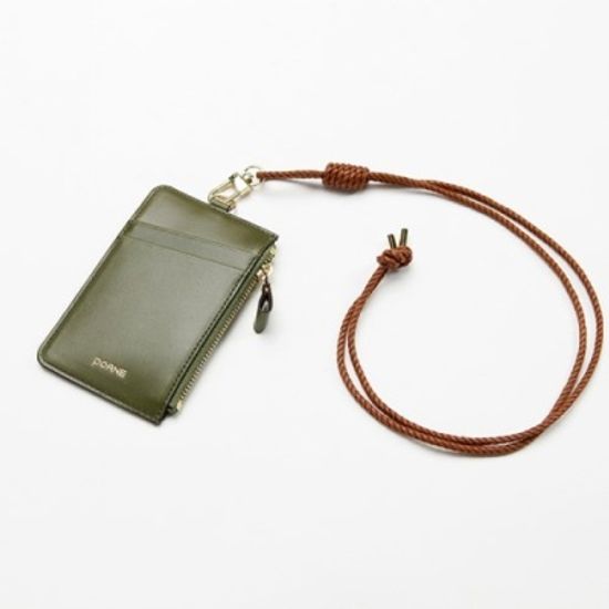 Ane ZIP CARD HOLDER_OLIVEKHAKI