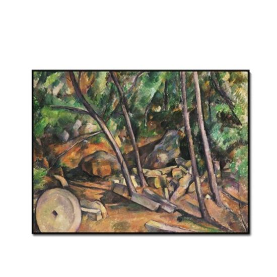 [THE BELLA] 세잔 - 샤토 누아르 정원의 맷돌 Millstone in the Park of the Chateau Noir