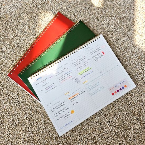 Plan A 공부 업무 일정 플래너 스케줄러 2종