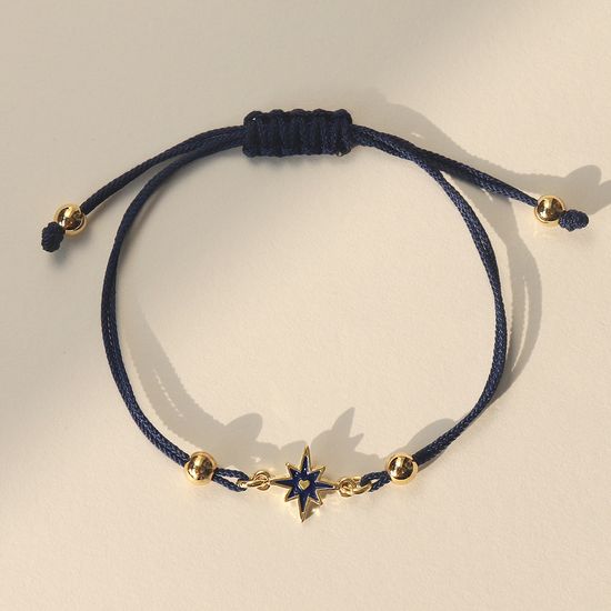 [선물포장] 스태리나이트 하트 매듭팔찌