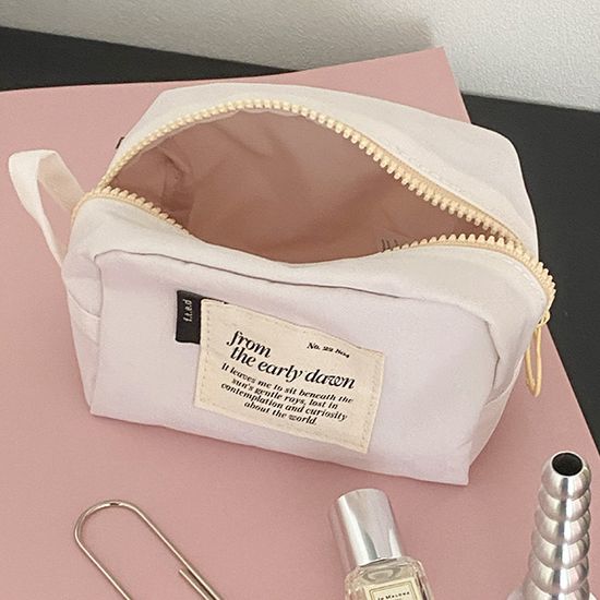 [프롬디얼리던] 라이트 사각 미니 파우치