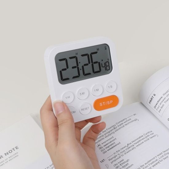 [무아스] 원클릭 쿠킹 타이머 시계 스톱워치