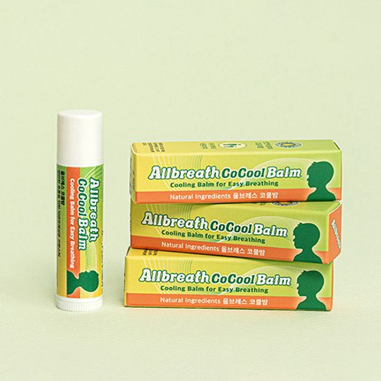 올브레스 코쿨밤 5ml 아기 어린이 코막힘 코뻥 코밤