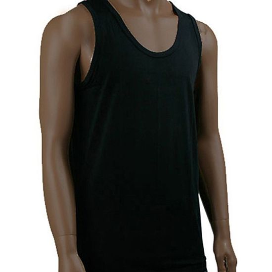 BYC남성 단색런닝(W082233)