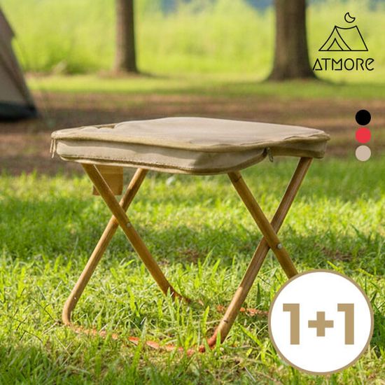 [1+1]엣모어 초경량 3초셋업 휴대용 접이식 캠핑 의자