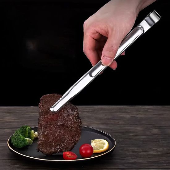 스텐 집게 고기 바베큐 업소용 주방 집게 N782-O
