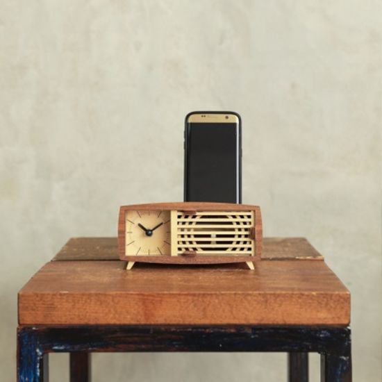 [WOODSUM/우드썸] 레트로라디오시계