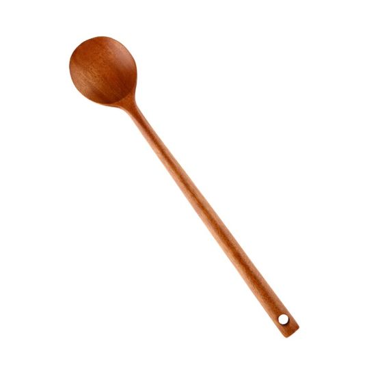 옻칠 대추나무 샐러드스푼(대) 33cm