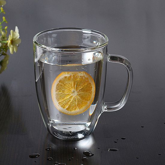 [로하티]바오 뚜껑 유리컵(430ml)