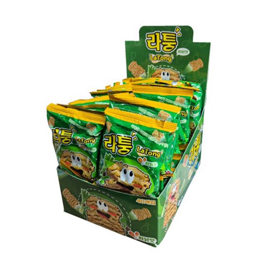 아이비전 라퉁 라면과자 파닭맛 25g 40개입