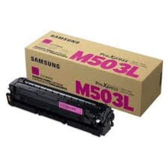 삼성 정품 토너 CLT-M503L 적색 토너