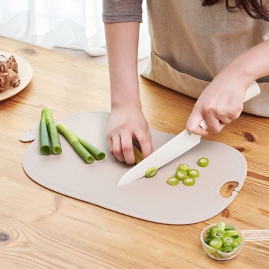 이놀 칼집에 강한 항균 이유식 TPU 안심 도마 1P