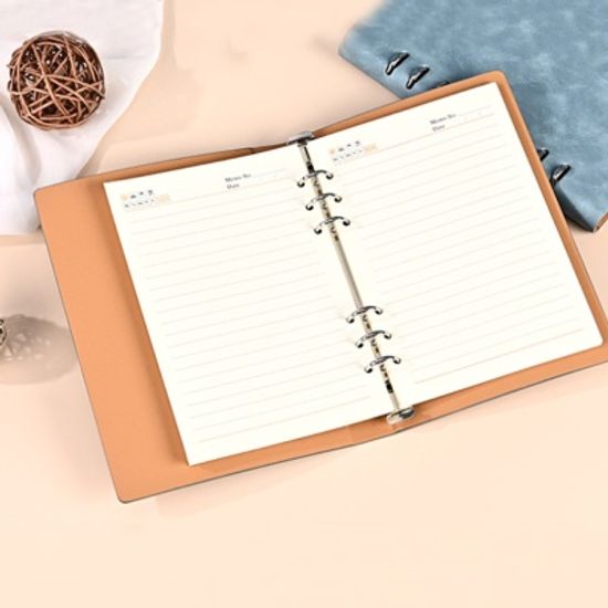 데일리 다이어리형 노트(A5) (그레이)일기장 유선노트