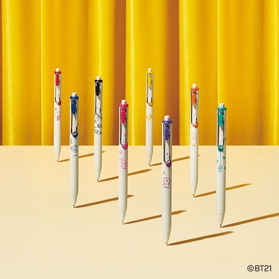 [한정판] 유니 BT21 유니볼원 0.38mm(단품)