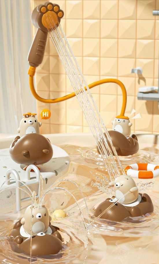 베비몽 곰돌이 목욕 장난감