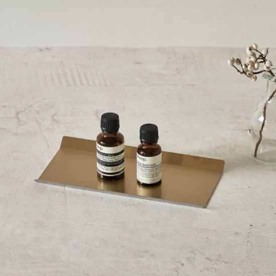 메탈 골드 소품 펜 트레이