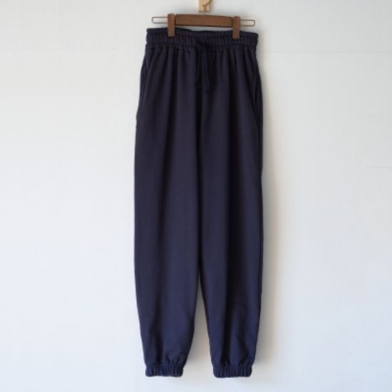 Sweat pants emblem (navy)