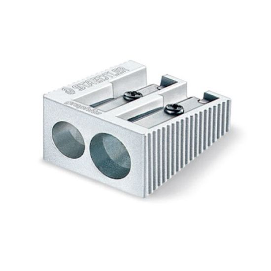 스테들러 점보연필 가능 메탈 2홀 연필깎이 510 20