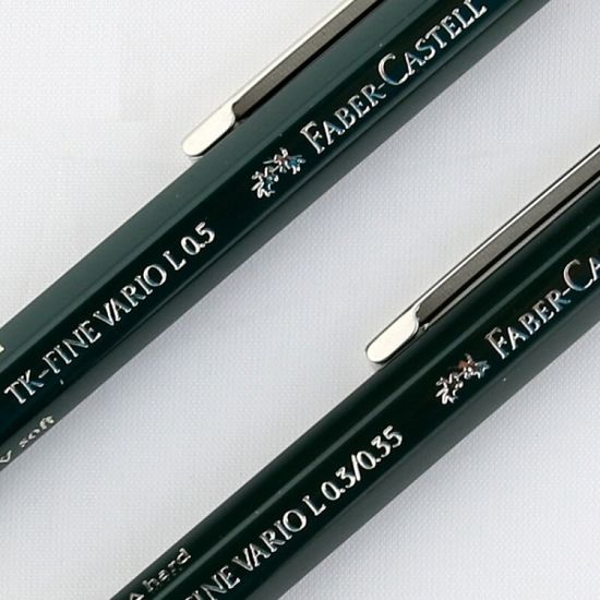 파버카스텔 0.3mm 촉보호 샤프펜슬 TK-Fine 9713+심