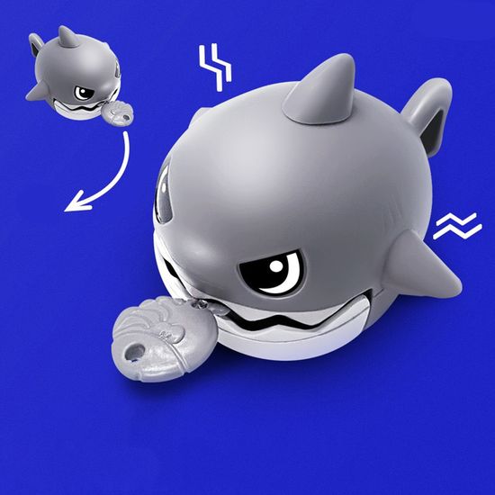 귀여운 상어 공룡 줄을 타고 움직이는 장난감 키링