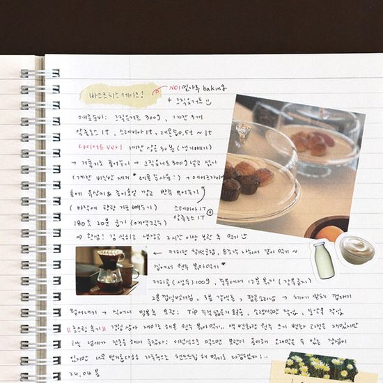 클래식 스프링 라인 노트 (B5 192P)