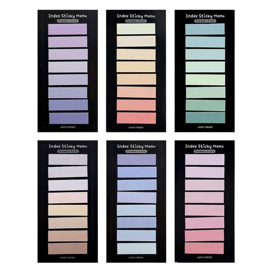 인덱스 점착메모(6개)(W9892D5)