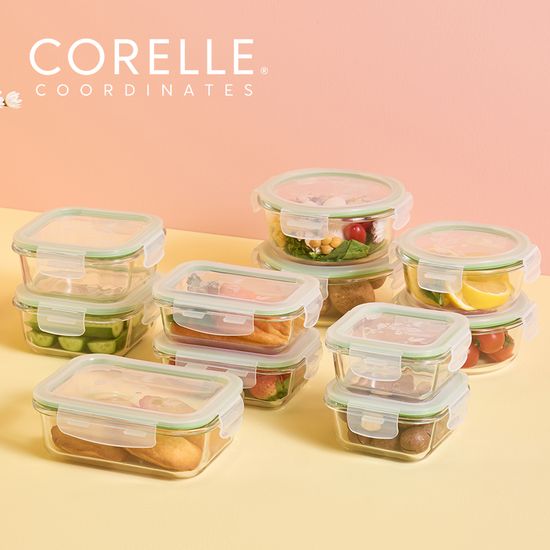 코렐 코디네이츠 브리즈 유리밀폐용기 혼합 11종