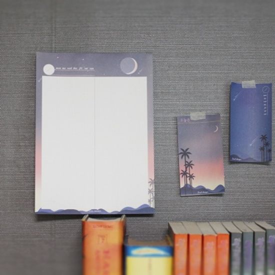 ICIEL 일상 그리드 노트 패드(L)-오늘은