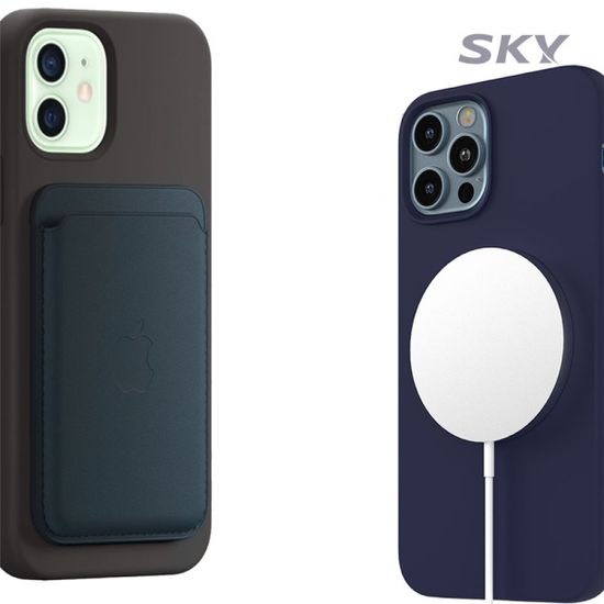 스카이 아이폰12 시리즈 맥세이프 실리콘 케이스
