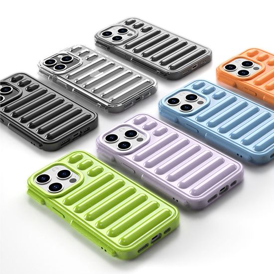 아이폰 16 15 14 13 12 캡슐 에어백 실리콘 케이스