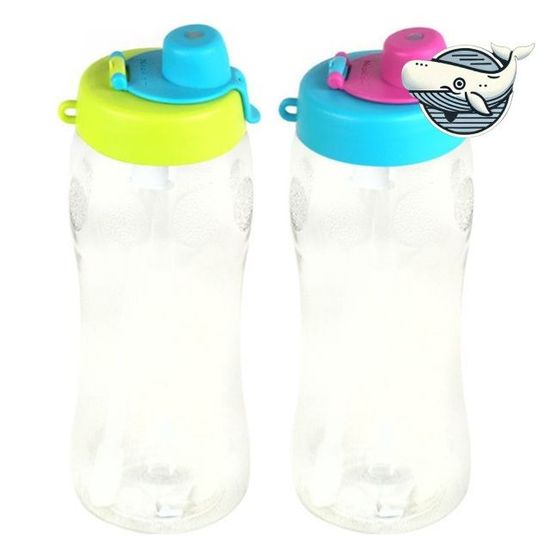 다용도 빨대물병 고급 플라스틱 600ml(WFHI9VL)