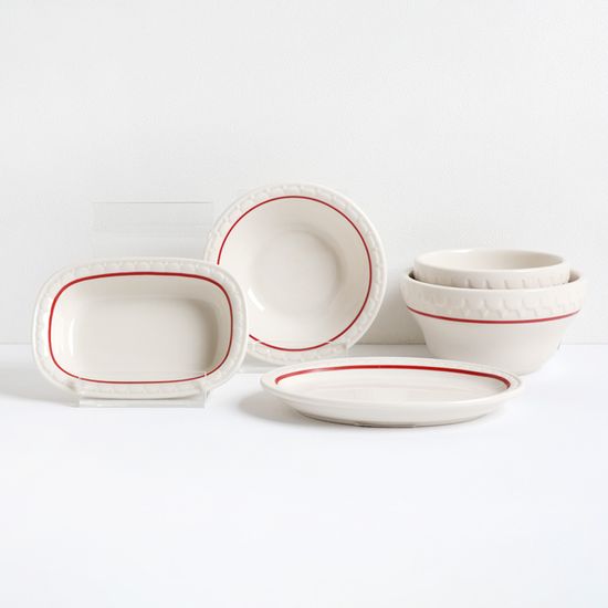 시라쿠스 쉐난고 카디날 1인 식기세트 B 5p