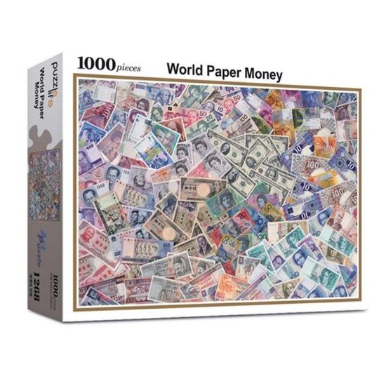 직소퍼즐 풍경 명화 세계의 지폐 1000피스 PL1268