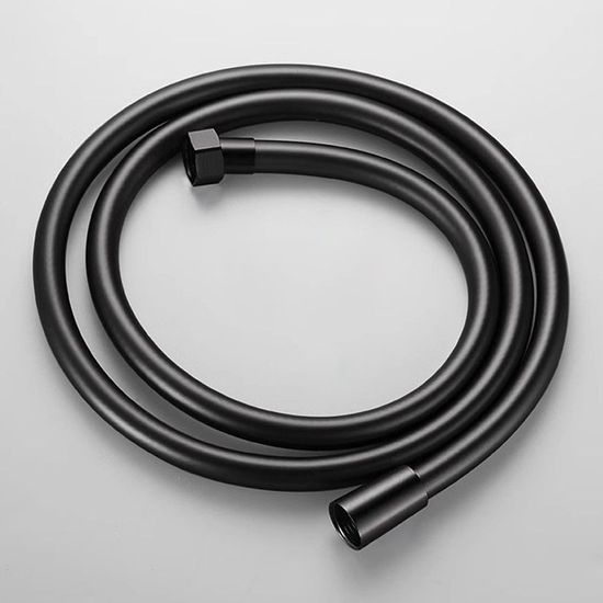 물때방지 샤워호스 PVC 호스 길이2m 블랙 Q043