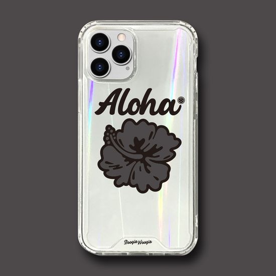 범퍼클리어 케이스 - 알로하 블랙(Aloha Black)