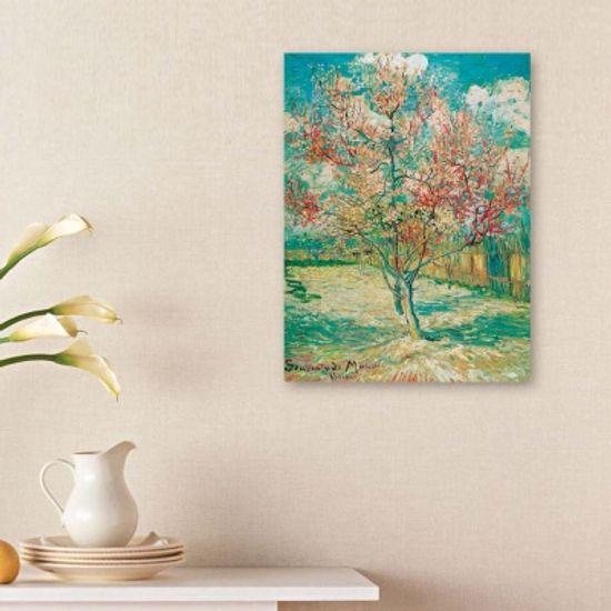 고흐 - 꽃이 핀 복숭아 나무 (모베를 추억하며)