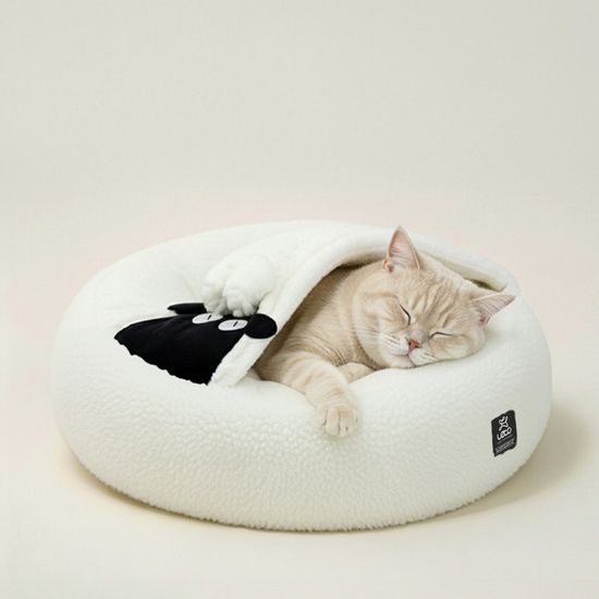 레토 양 강아지 방석 하우스형 쿠션  LDC-SH06