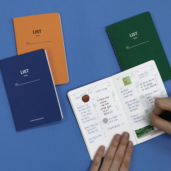오첵 노트 리스트 체크리스트 핸디 수첩