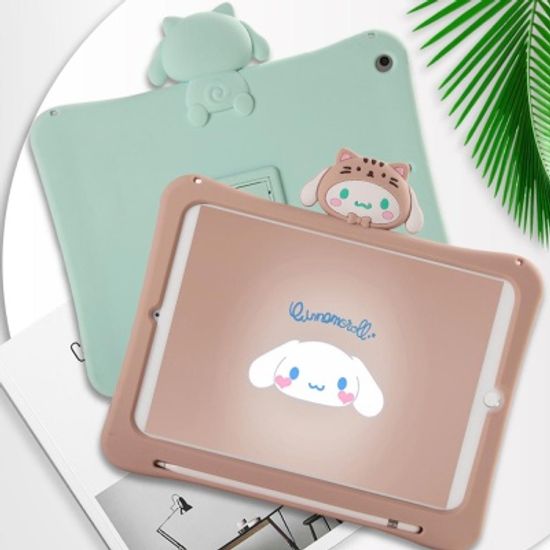아이패드 7세대/air/pro/mini/큐티 토끼 실리콘케이스