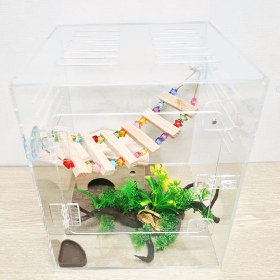 아크릴 투명 도마뱀 파충류 사육장 주문제작