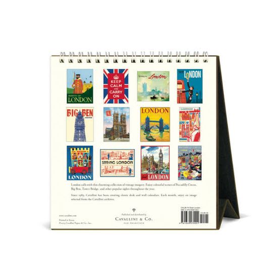 2026데스크캘린더 London