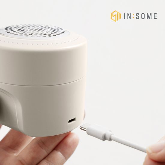 인썸 6중날 무선 보풀제거기 휴대용 충전식 ILR-1 