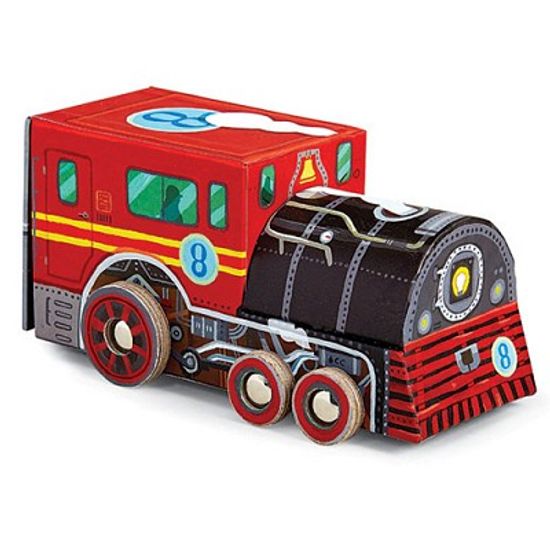 Locomotive 48pcs Vehicle Puzzle