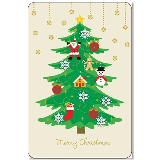 홀마크 크리스마스 미니카드 6종