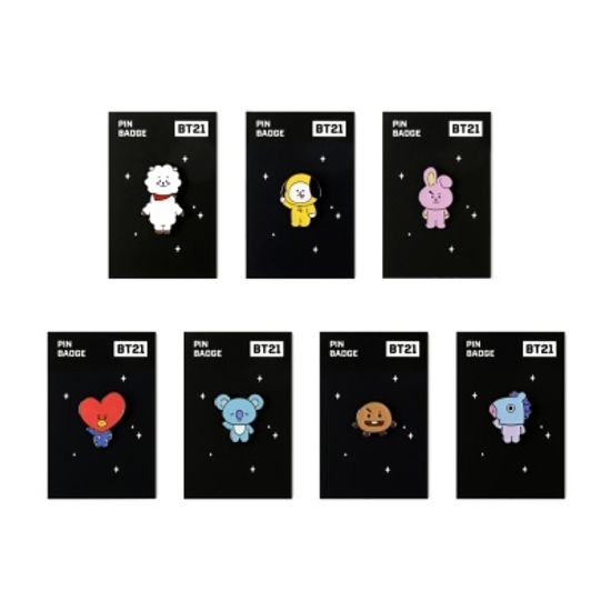 [BT21] 핀뱃지 / 슈키(SHOOKY)
