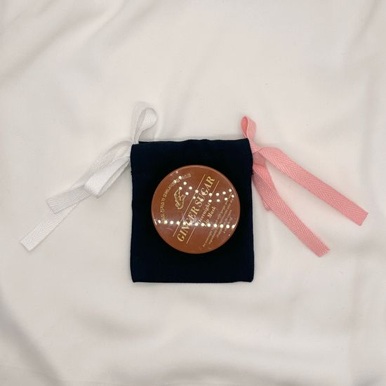 브떼 발레코어 리본 블랙 & 핑크 미니 파우치